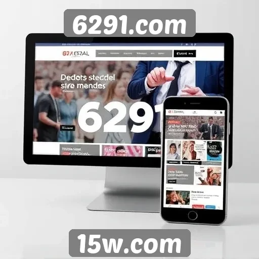 Desempenho do site 6291.com em dispositivos móveis